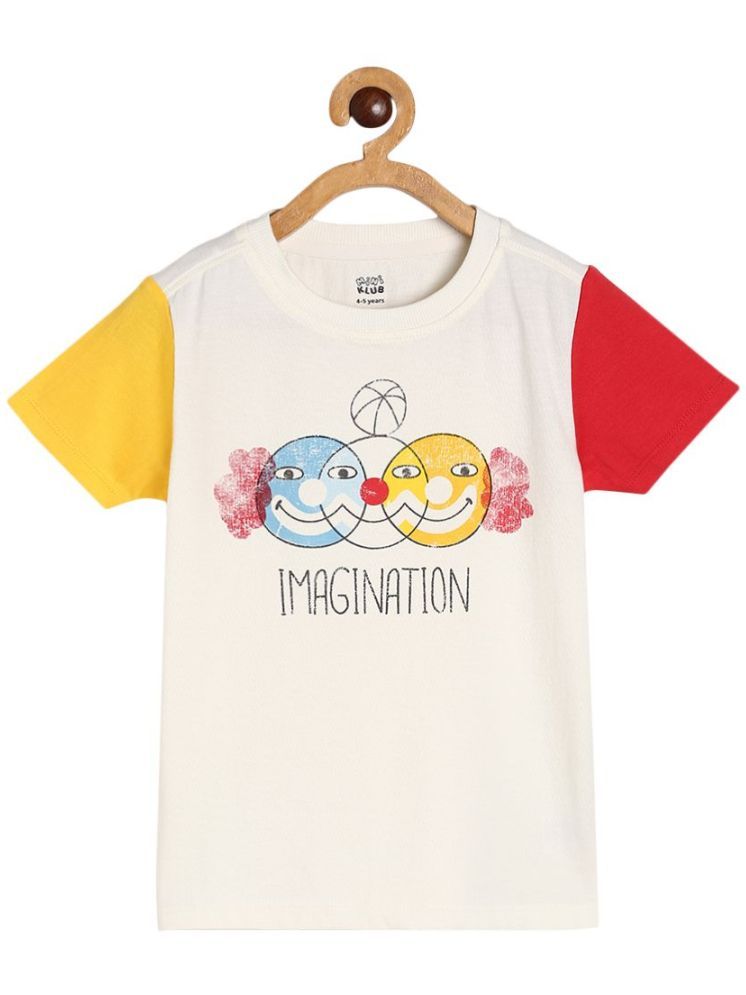     			MINI KLUB Pack of 1 Boys Cotton T-Shirt ( Multicolor )