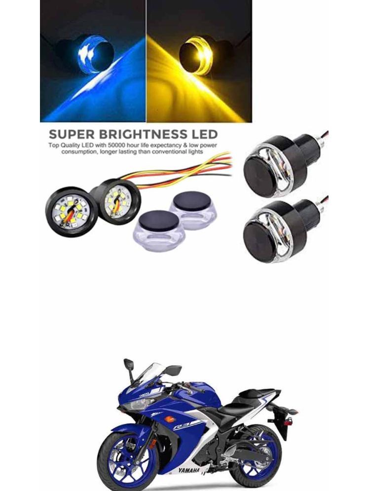     			Rustproof, Waterproof Indicator Light/Handle Light (Multicolor) For Yamaha YZF R3