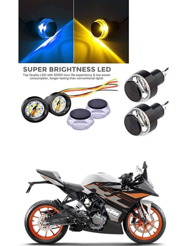     			Rustproof, Waterproof Indicator Light/Handle Light (Multicolor) For KTM RC 125