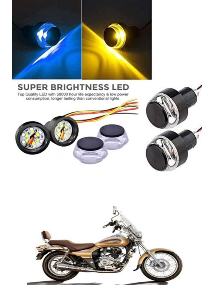     			Rustproof, Waterproof Indicator Light/Handle Light (Multicolor) For Bajaj Avenger