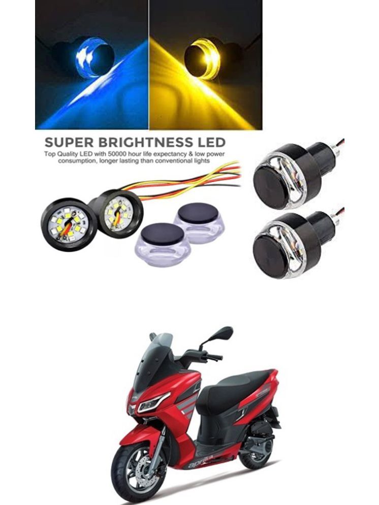     			Rustproof, Waterproof Indicator Light/Handle Light (Multicolor) For Aprilia Universal For Bike