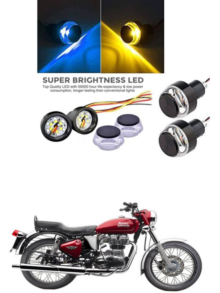     			Rustproof, Waterproof Indicator Light/Handle Light (Multicolor) For Royal Enfield Electra