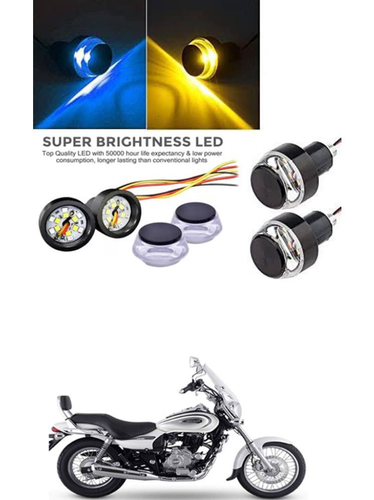     			Rustproof, Waterproof Indicator Light/Handle Light (Multicolor) For Bajaj Avenger Street 220