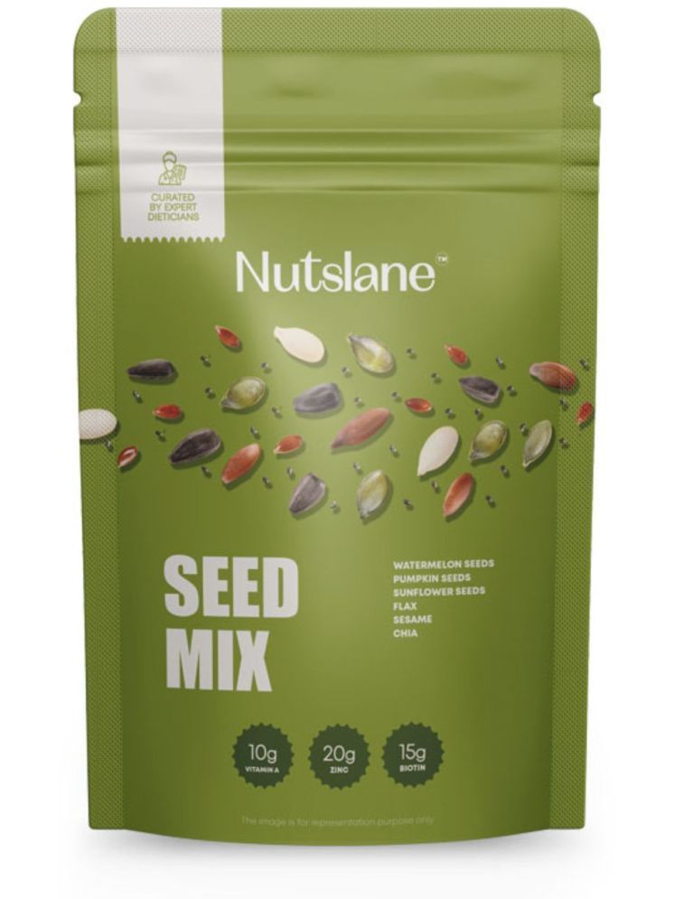     			Nutslane Premium Seeds Mix Watermelon, Pumpkin, Sunflower, Flax, Sesame, Chia Seeds - 200g