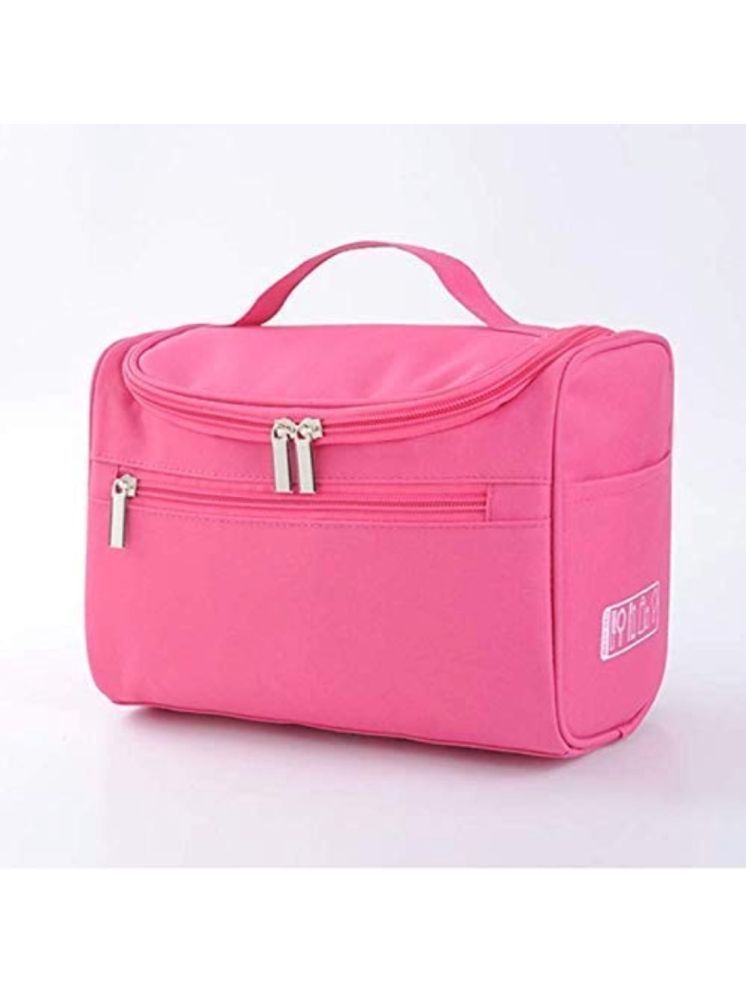     			Sunvika House Pink Travel Kit Bag ( 1 Pc )