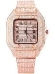 Viser Rose Gold Metal Analog Womens Watch