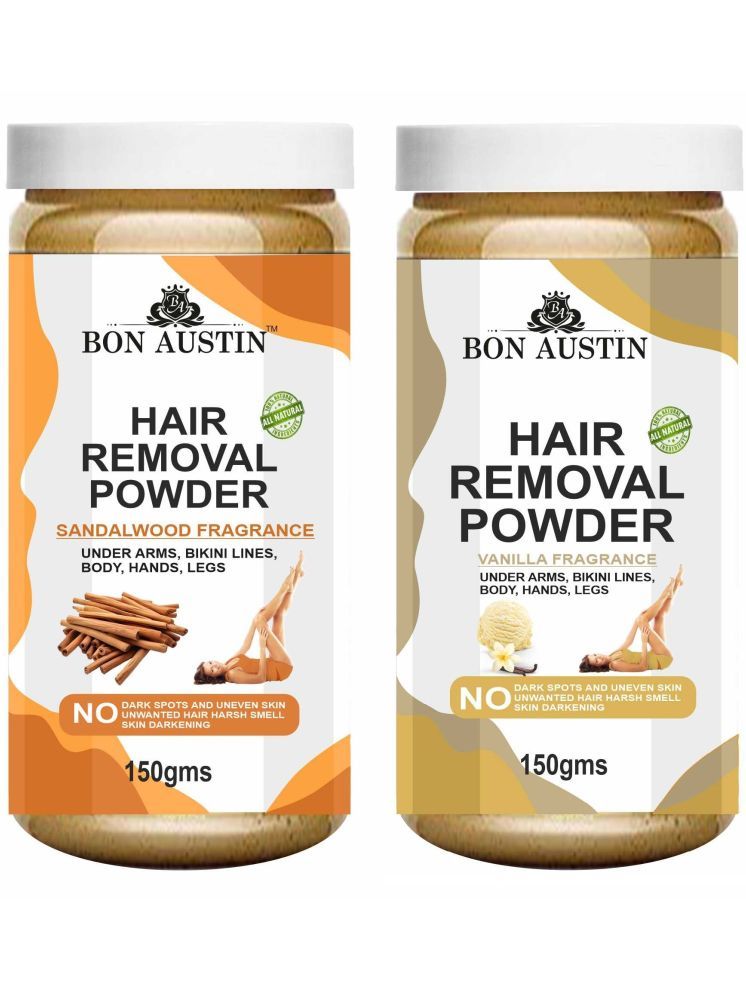     			Bon Austin Natural Hair Removal Powder for Men & Women 150 ( Pack of 2 )