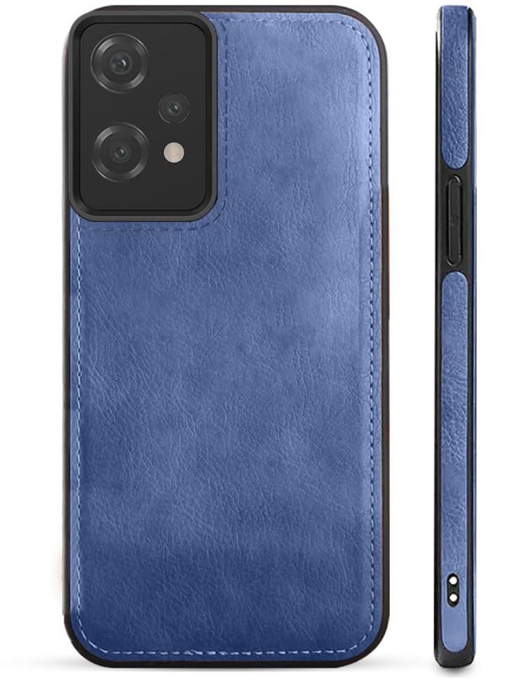     			Gemesha Plain Cases Compatible For Leather Oneplus nord ce 2 lite 5g ( Pack of 1 )