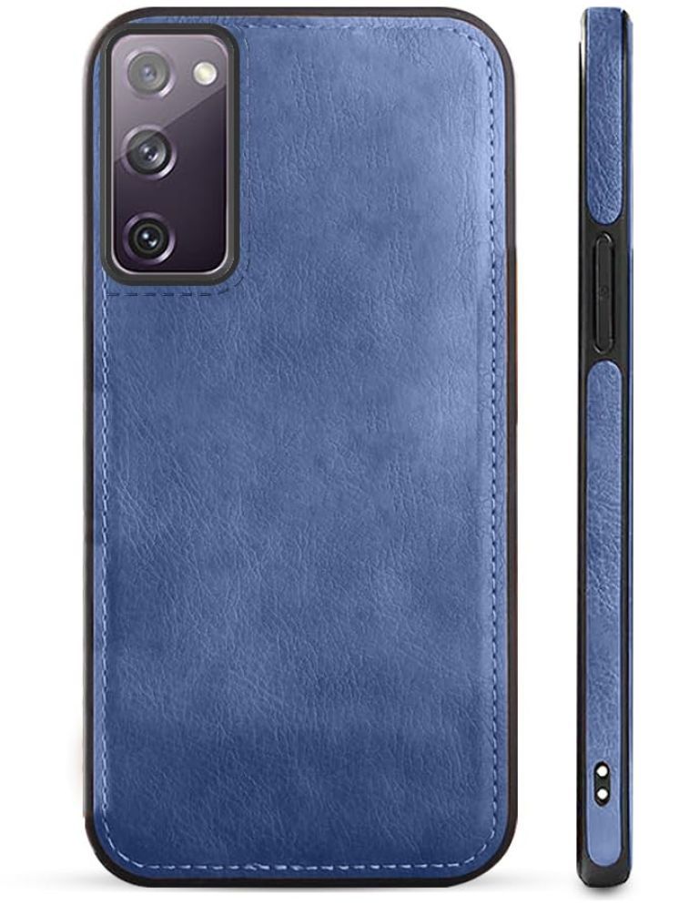     			Gemesha Plain Cases Compatible For Leather Samsung Galaxy S20 fe ( Pack of 1 )