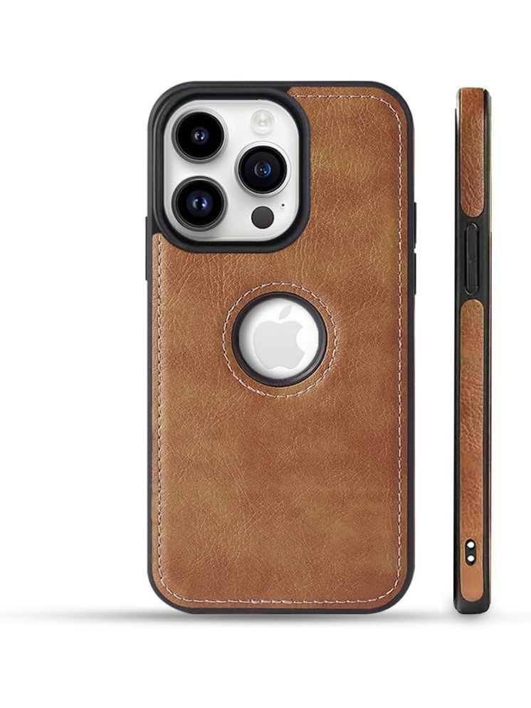     			Gemesha Plain Cases Compatible For Leather Apple Iphone 11 pro ( Pack of 1 )