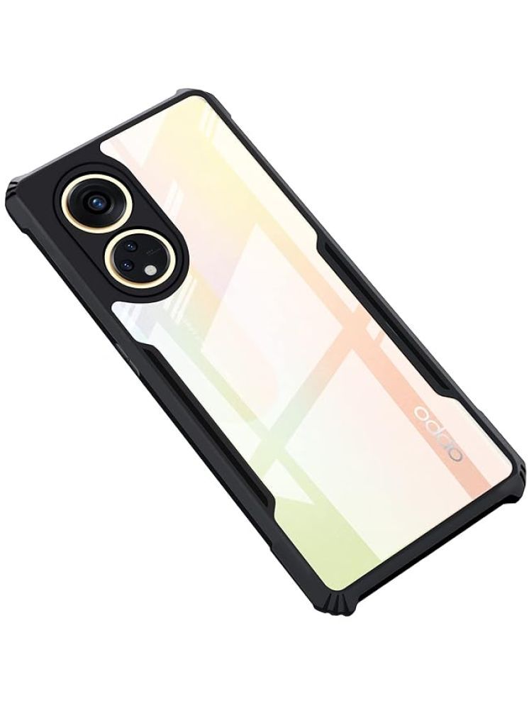     			Gemesha Shock Proof Case Compatible For Polycarbonate Oppo Reno 8T 5g ( Pack of 1 )