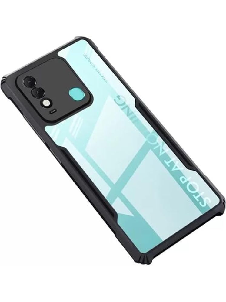     			Gemesha Shock Proof Case Compatible For Polycarbonate Tecno Spark 8 ( Pack of 1 )