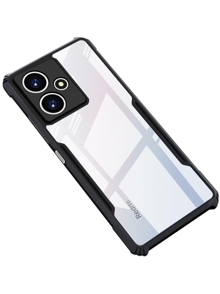     			Gemesha Shock Proof Case Compatible For Polycarbonate Poco m6 pro ( Pack of 1 )