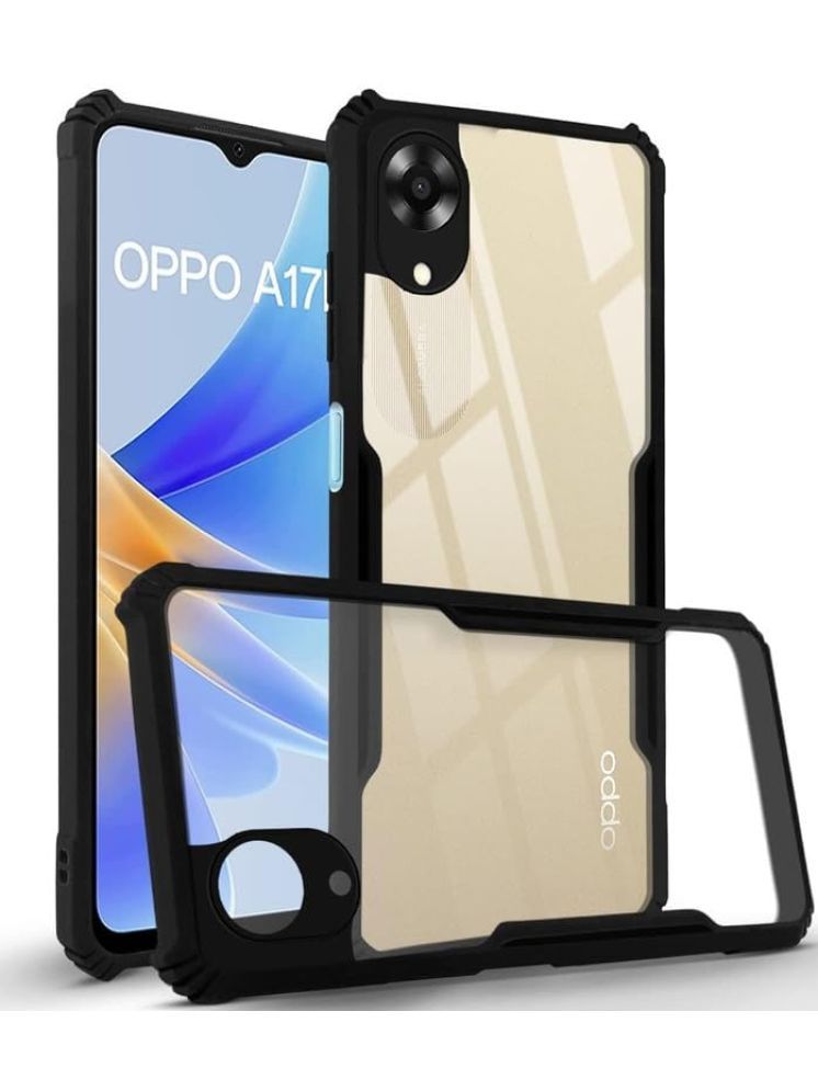     			Gemesha Shock Proof Case Compatible For Polycarbonate Oppo A17k ( Pack of 1 )