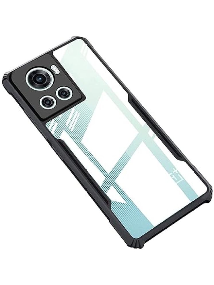     			Gemesha Shock Proof Case Compatible For Polycarbonate Oneplus 10R 5g ( Pack of 1 )