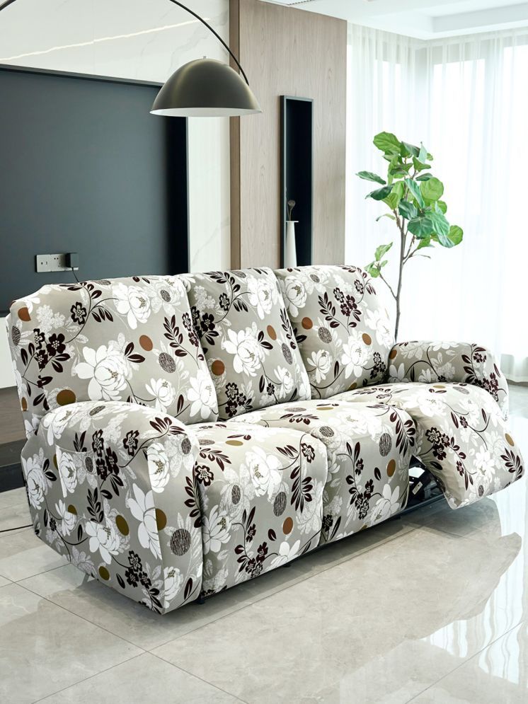     			HOKIPO 3 Seater Polyester Sofa Cover ( Pack of 1 )