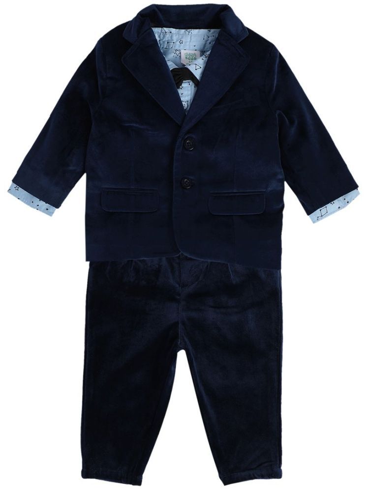     			MINI KLUB Pack of 1 Baby Boys Polyester Shirt & Trouser ( Multi )