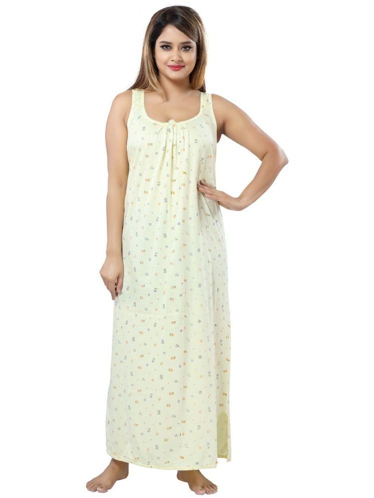     			Cinco Multicolor Cotton Blend Women's Nightwear Nighty & Night Gowns ( Pack of 1 )