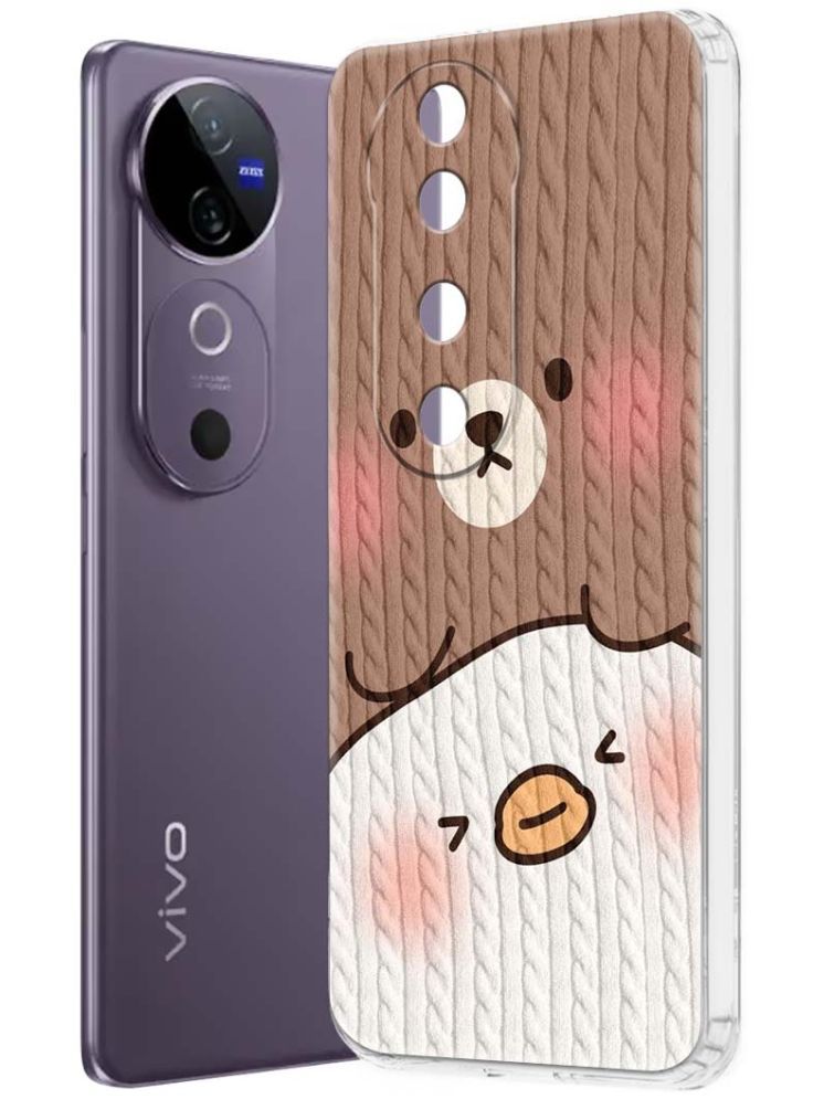     			NBOX Multicolor Printed Back Cover Silicon Compatible For Vivo V40 5G ( Pack of 1 )