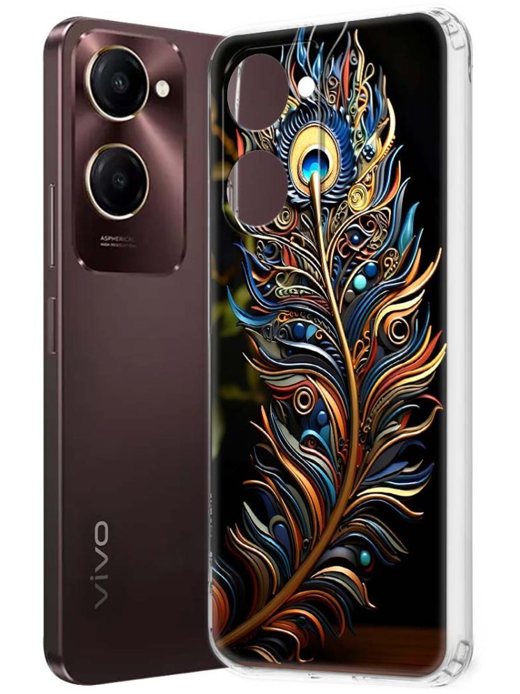     			NBOX Multicolor Printed Back Cover Silicon Compatible For Vivo Y28s 5G ( Pack of 1 )