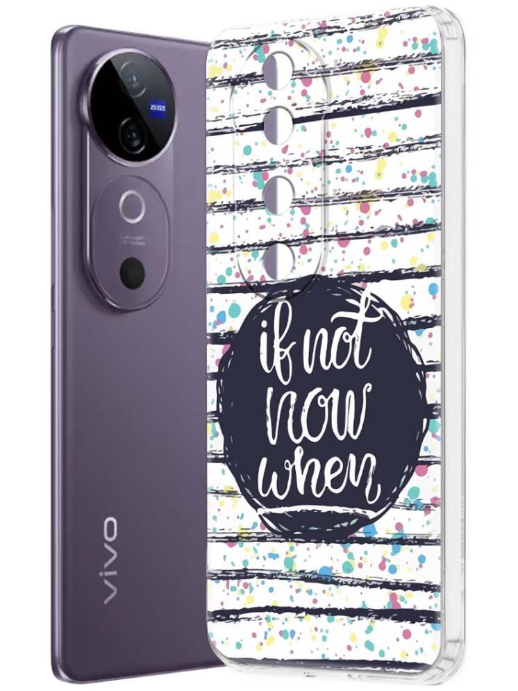     			NBOX Multicolor Printed Back Cover Silicon Compatible For Vivo V40 5G ( Pack of 1 )