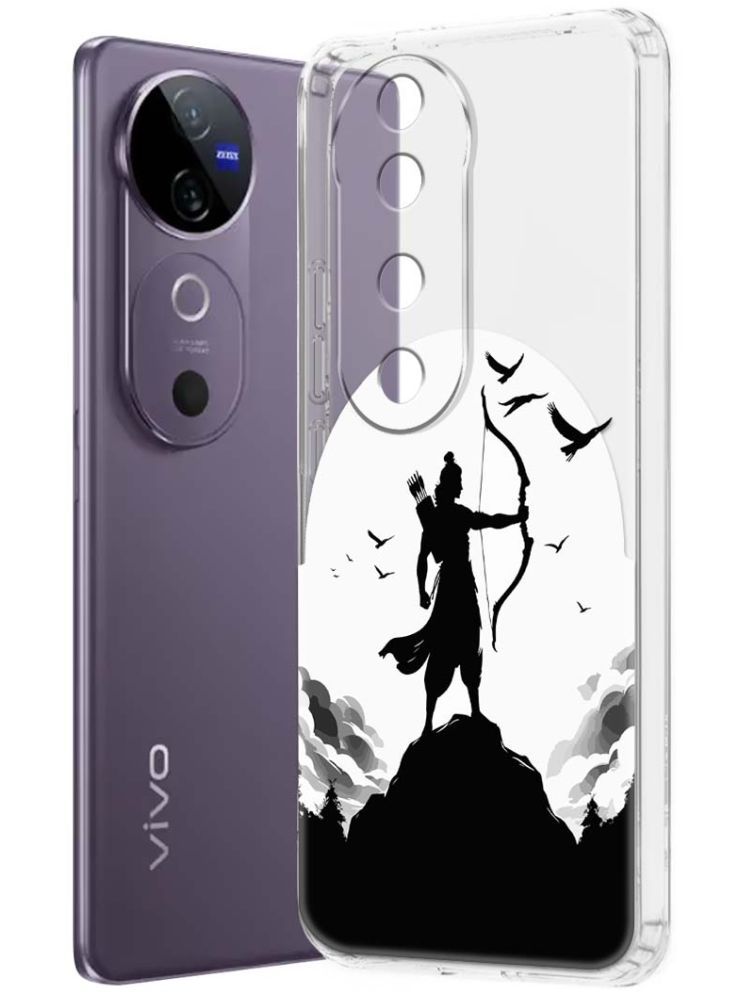     			NBOX Multicolor Printed Back Cover Silicon Compatible For Vivo V40 5G ( Pack of 1 )