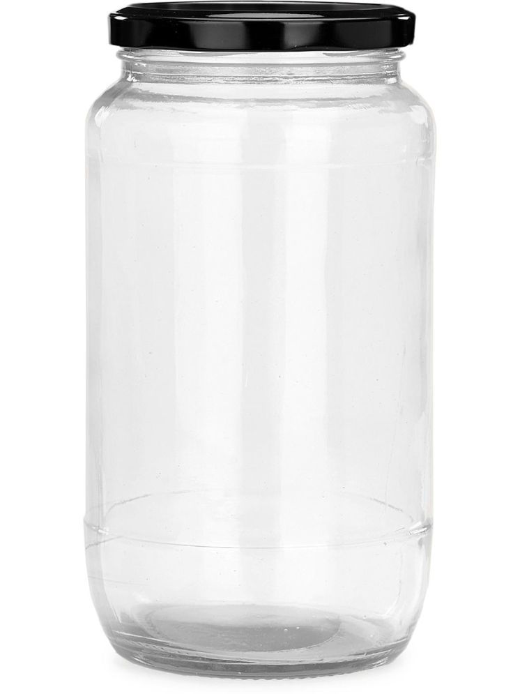     			1st Time Glass Container Jar Glass Transparent Utility Container ( Set of 1 )