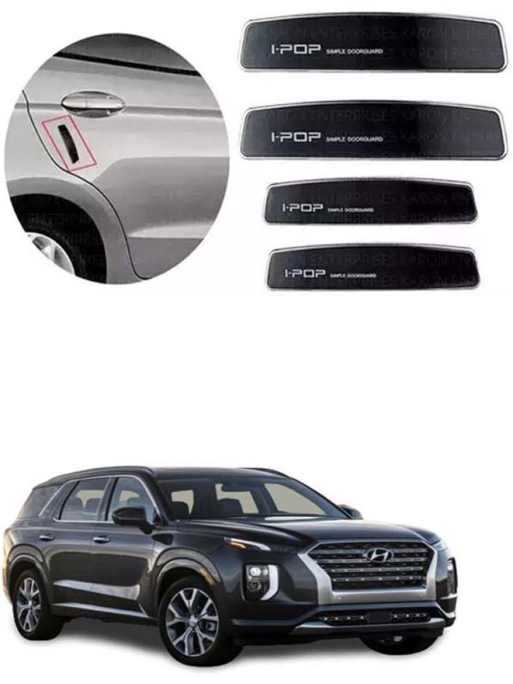     			Etradezone Car Door Guard (Pack Of 4, Black) For Hyundai Palisade