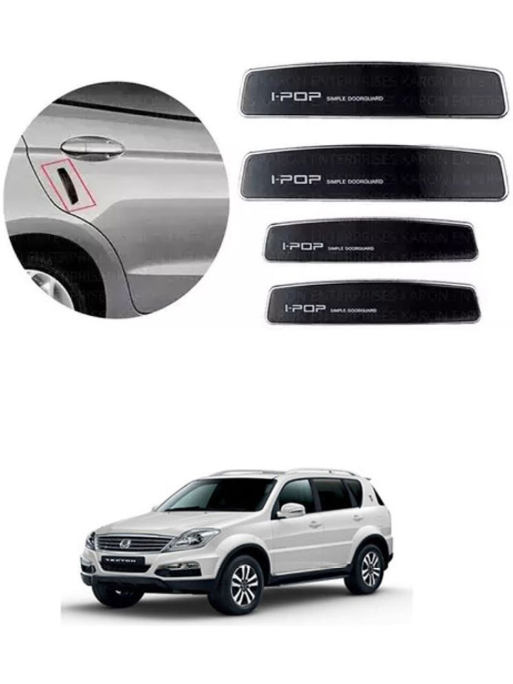     			Etradezone Car Door Guard (Pack Of 4, Black) For Mahindra Rexton