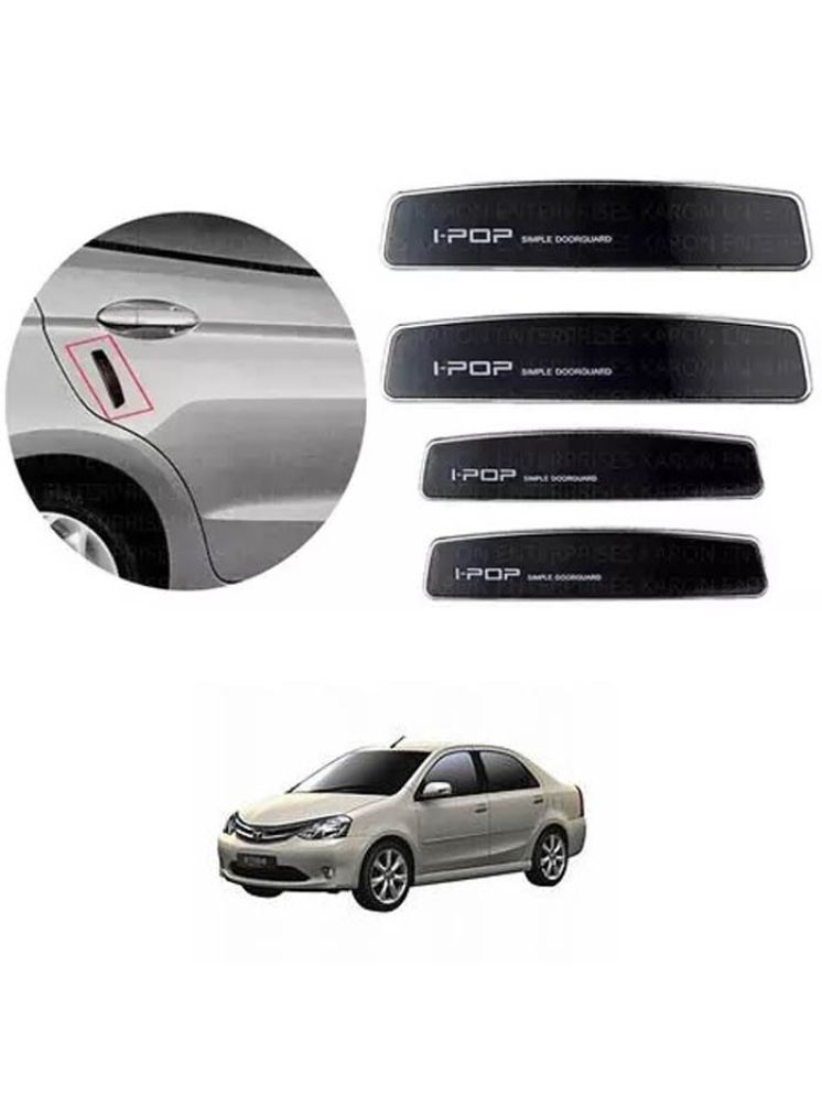     			Etradezone Car Door Guard (Pack Of 4, Black) For Toyota Etios