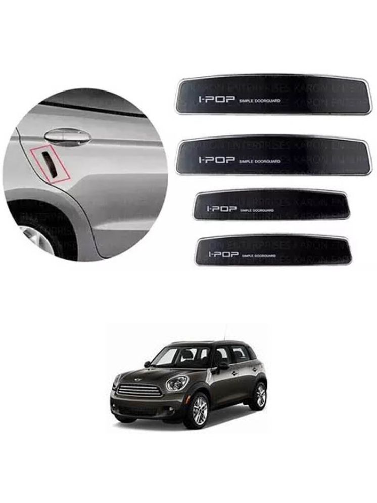     			Etradezone Car Door Guard (Pack Of 4, Black) For Universal For Car Countryman Coupe