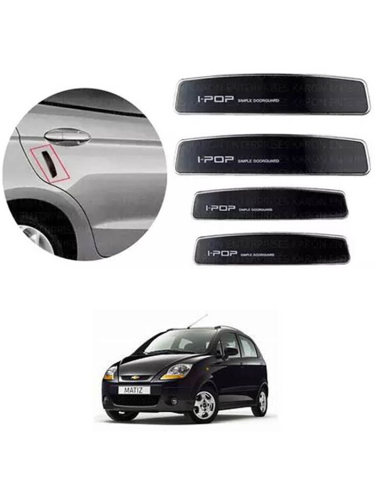     			Etradezone Car Door Guard (Pack Of 4, Black) For Chevrolet Matiz