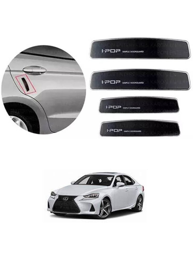     			Etradezone Car Door Guard (Pack Of 4, Black) For Universal For Car Lexus