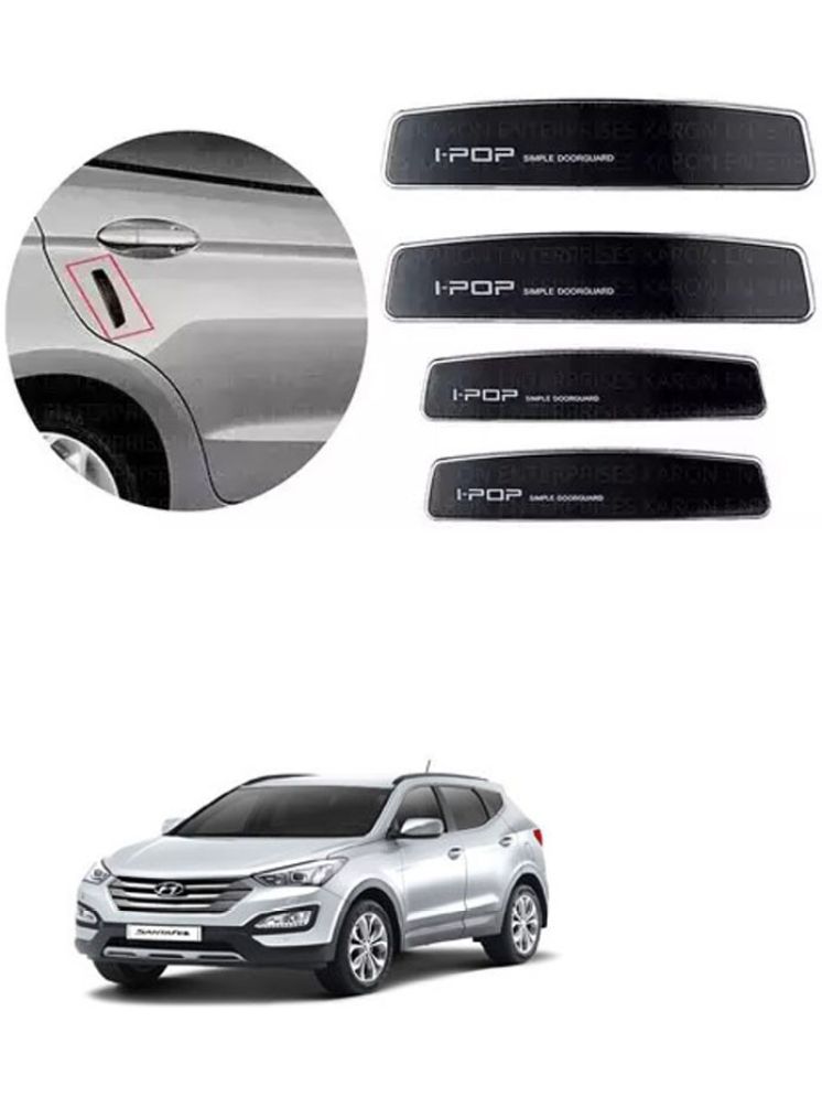     			Etradezone Car Door Guard (Pack Of 4, Black) For Hyundai SantaFe