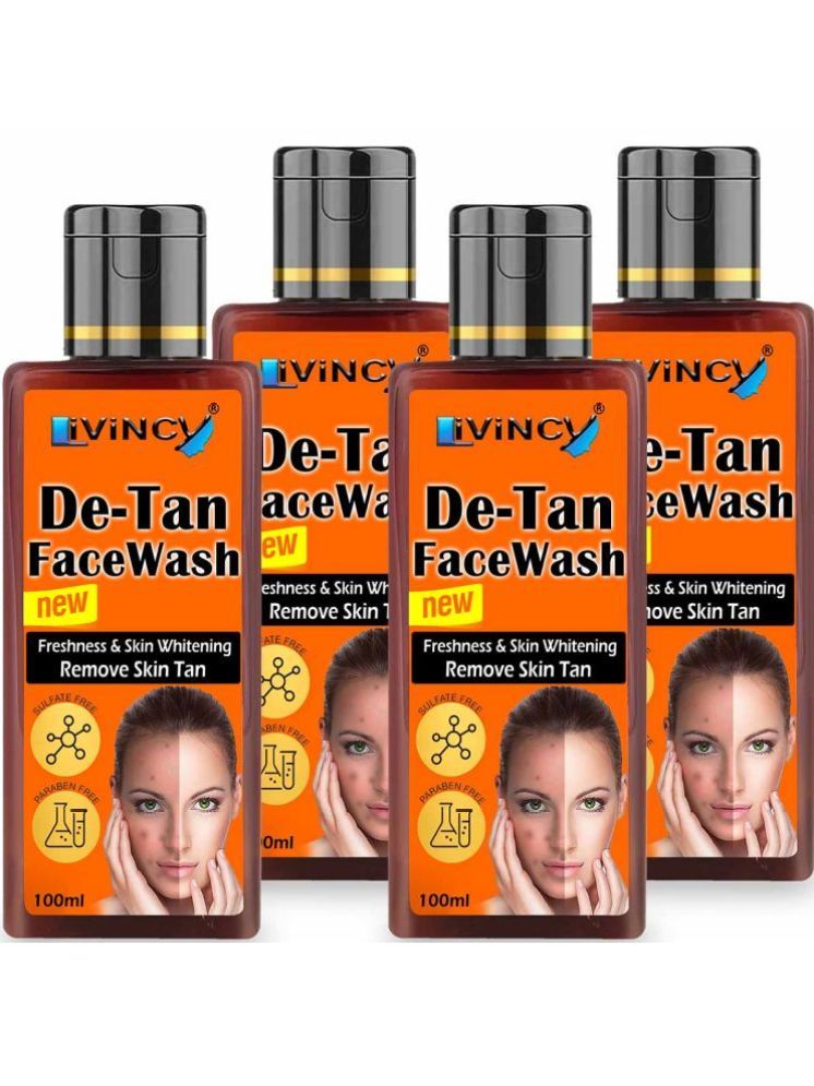     			LIVINCY - Uneven Skin Tone Reducing Face Wash For All Skin Type ( Pack of 4 )