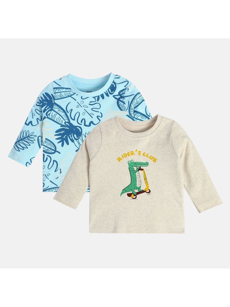     			MINI KLUB Multi Baby Boy T-Shirt ( Pack of 2 )