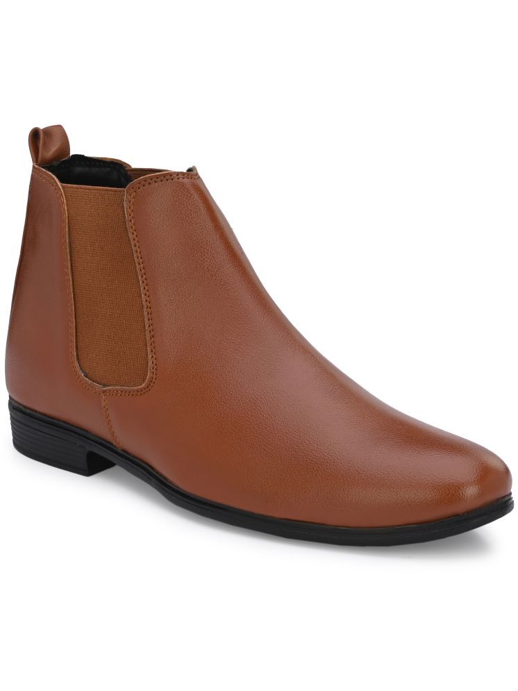     			Magnolia Tan Men's Chelsea Boots