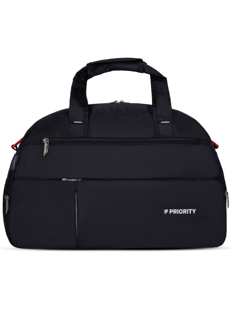     			Priority 29 Ltrs Black Polyester Duffle Bag