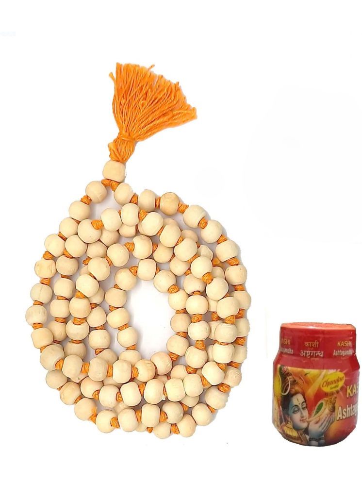     			Spherulemuster Tulsi Mala Ashtgandh Chandan Tika ( Pack of 2 )