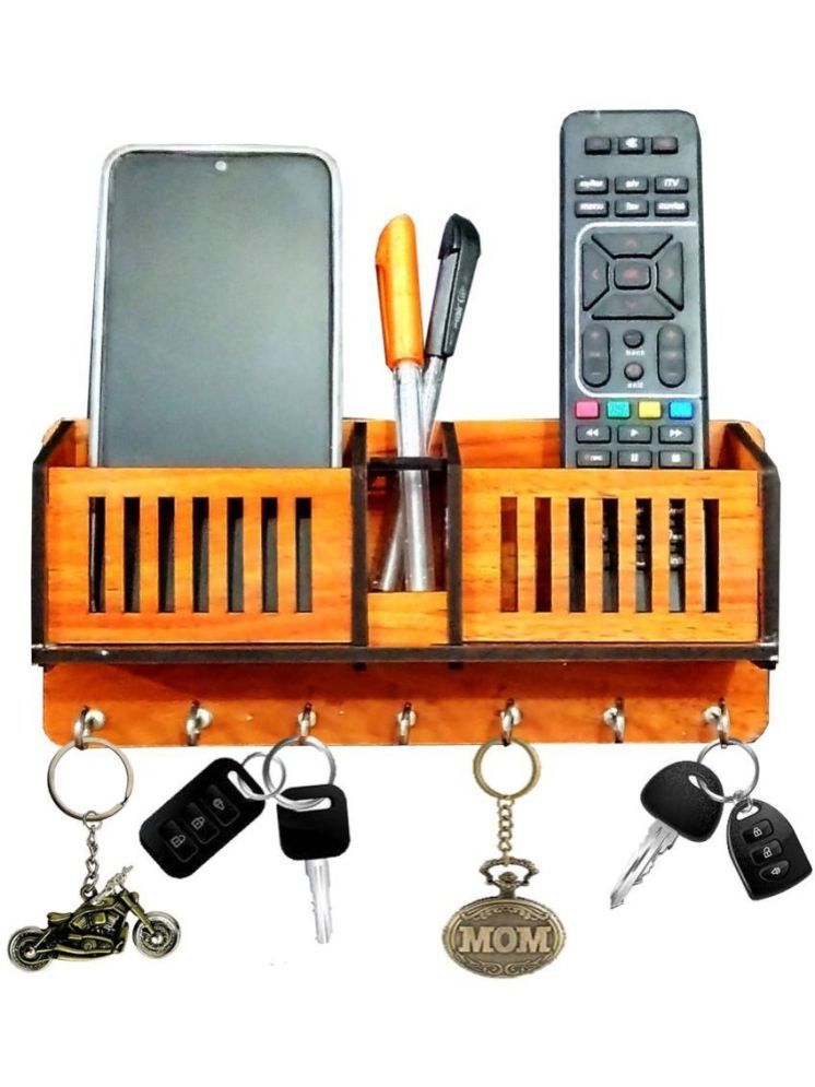     			vivek homesaaz Multicolour Wood Key Holder - Pack of 1