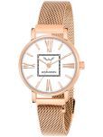 LOUIS DEVIN Rose Gold Metal Analog Womens Watch