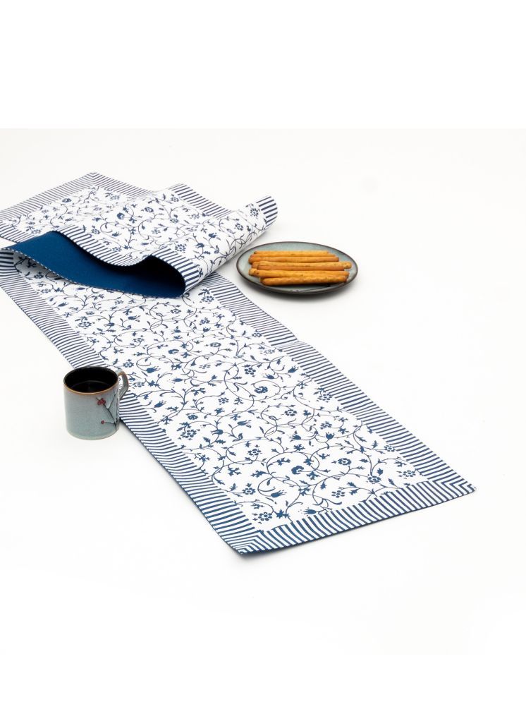     			BBM Cotton 6 Seater Table Runner ( 180 cm x 33 cm ) Single - Blue