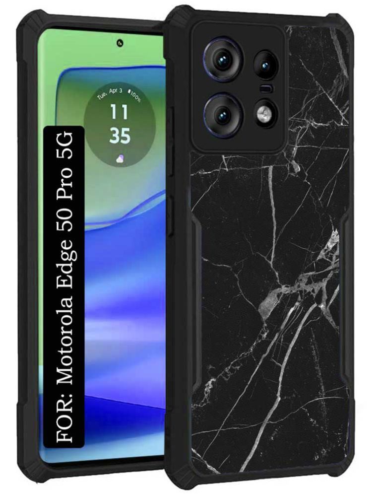     			COBERTA Multicolor Printed Back Cover Polycarbonate Compatible For Motorola Edge 50 Pro 5G ( Pack of 1 )