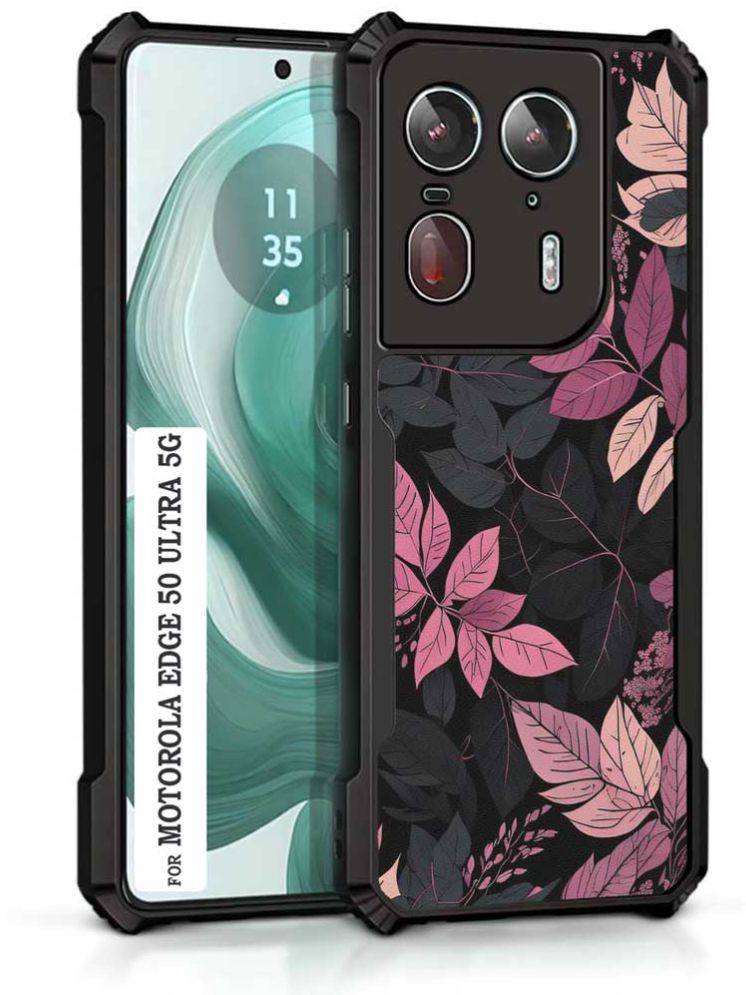     			COBERTA Multicolor Printed Back Cover Polycarbonate Compatible For Motorola Edge 50 Ultra 5G ( Pack of 1 )