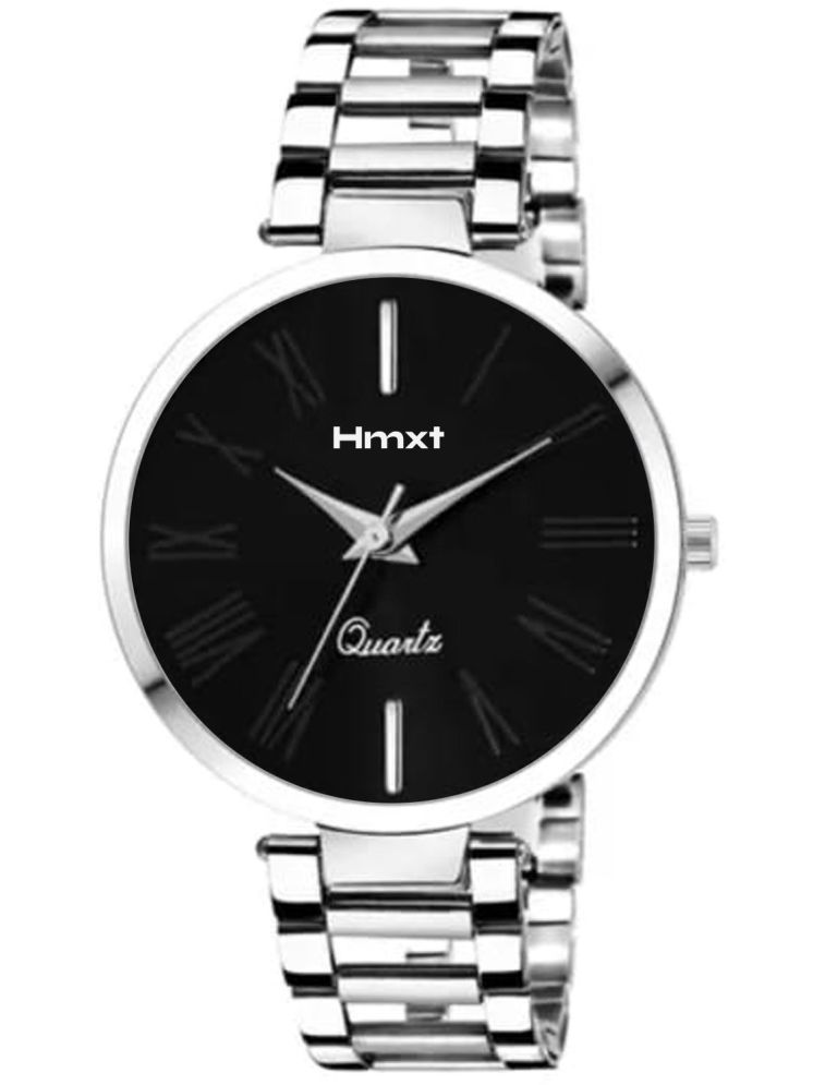     			HMXT Silver Stainless Steel Analog Womens Watch