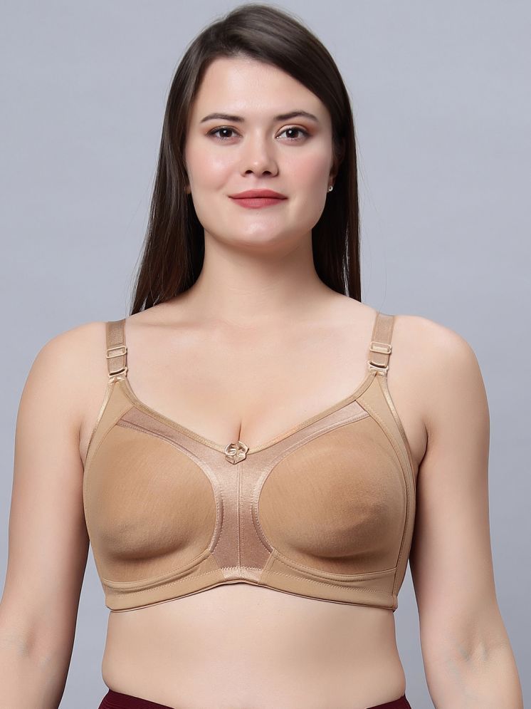     			IN CARE LINGERIE Polyester Lightly Padded Women's Everyday Bra ( Beige ) ALPLSPACEX (C) Black in Color Full Coverage, Non-Padded Bra and Non-Wired seamless cups