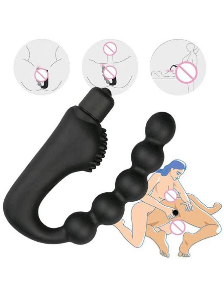     			Kamahouse Premium Quality Vibrating Anal Beads Silicone Massager Stimulate Orgasm