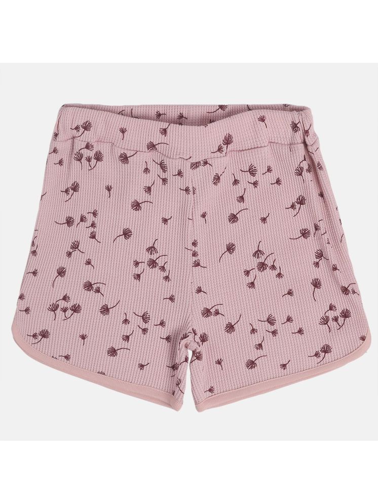     			MINI KLUB - Pink Cotton Blend Girls Hot Pants ( Pack of 1 )