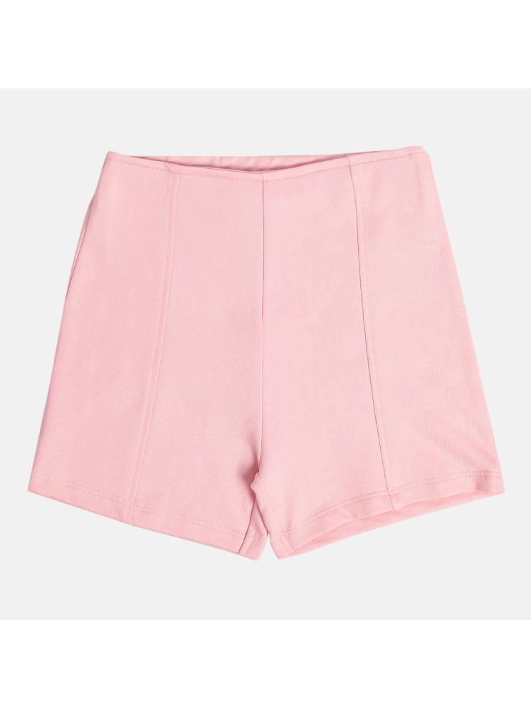     			MINI KLUB Pack of 1 Girls Cotton Shorts ( Pink )