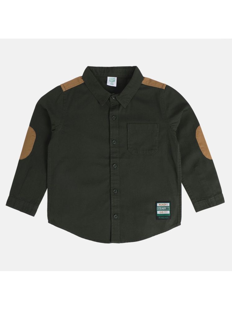     			MINI KLUB 100% Cotton Shirt ( Green )